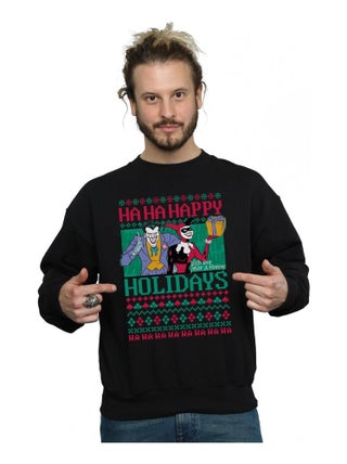 DC Comics - Sweat HA HA HAPPY HOLIDAYS