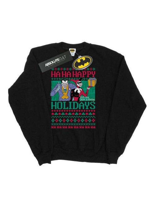 DC Comics - Sweat HA HA HAPPY HOLIDAYS - Kiabi