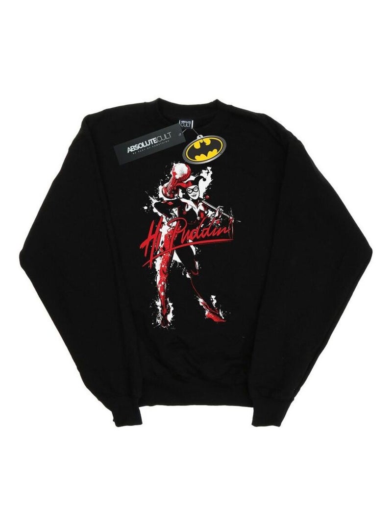 DC Comics - Sweat HI PUDDIN Noir - Kiabi