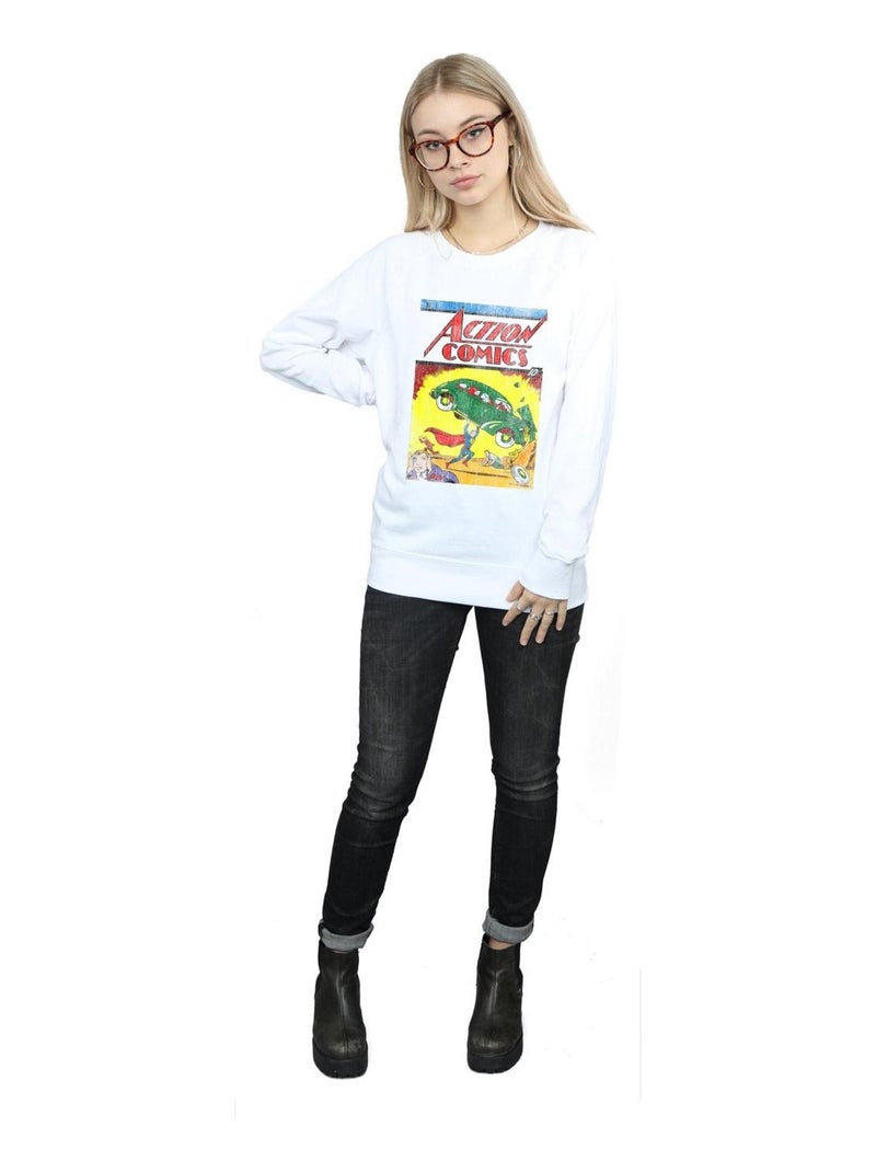 DC Comics - Sweat ISSUE Blanc - Kiabi