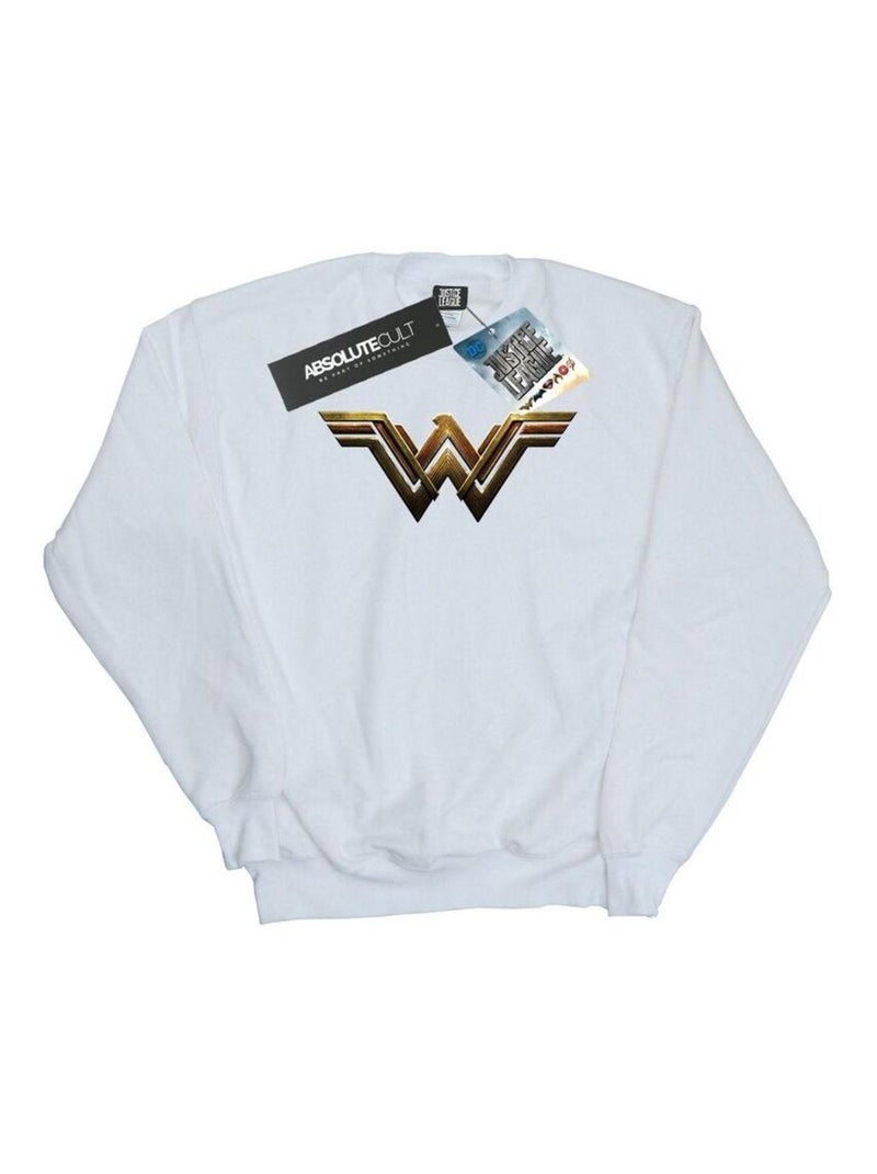 DC Comics - Sweat JUSTICE LEAGUE Blanc - Kiabi