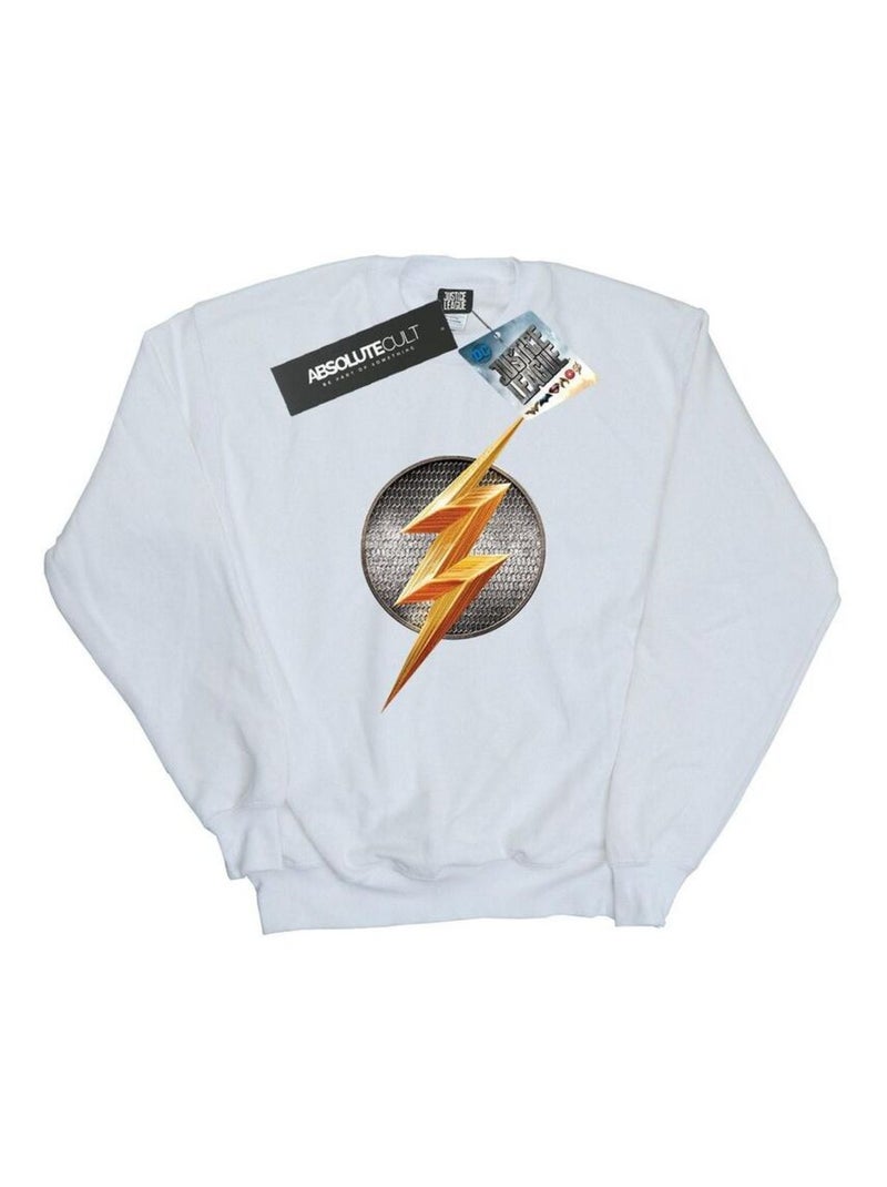 DC Comics - Sweat JUSTICE LEAGUE Blanc - Kiabi