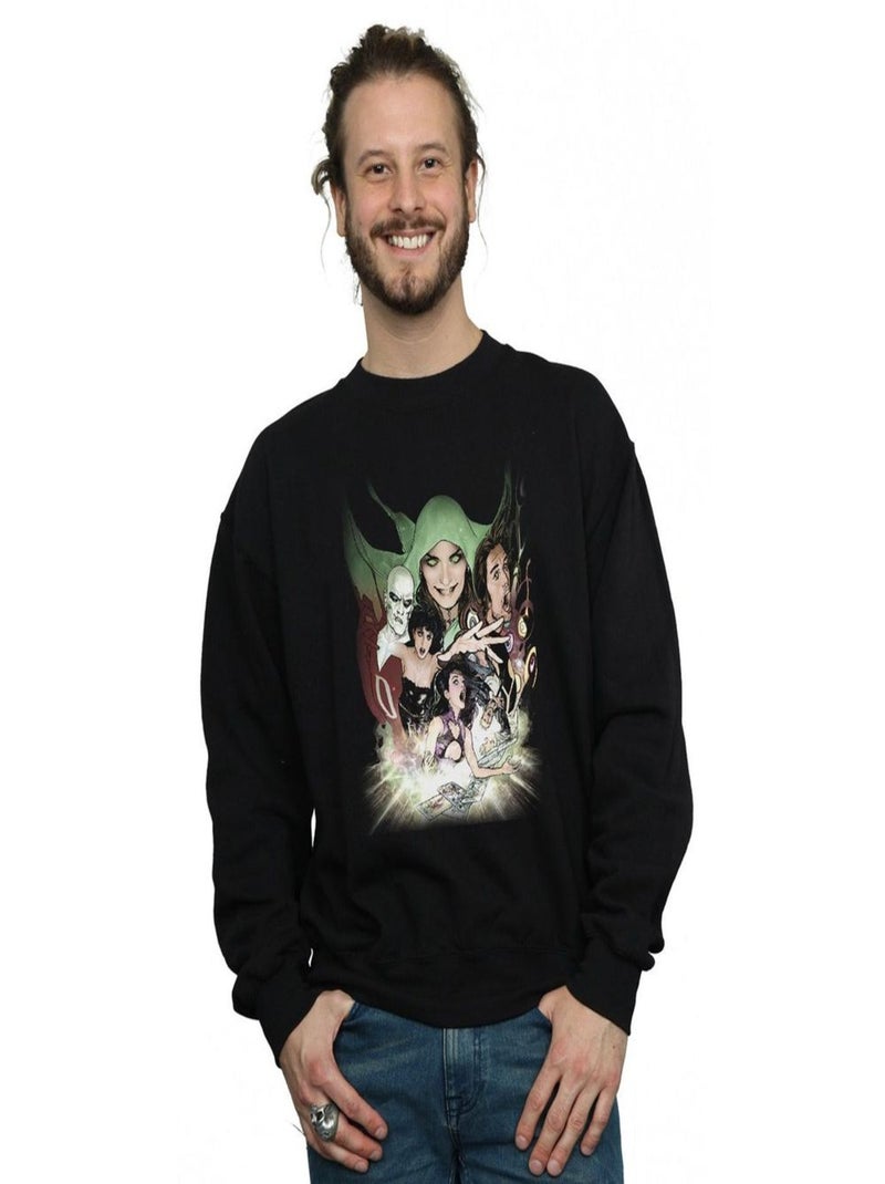 DC Comics - Sweat JUSTICE LEAGUE Noir - Kiabi