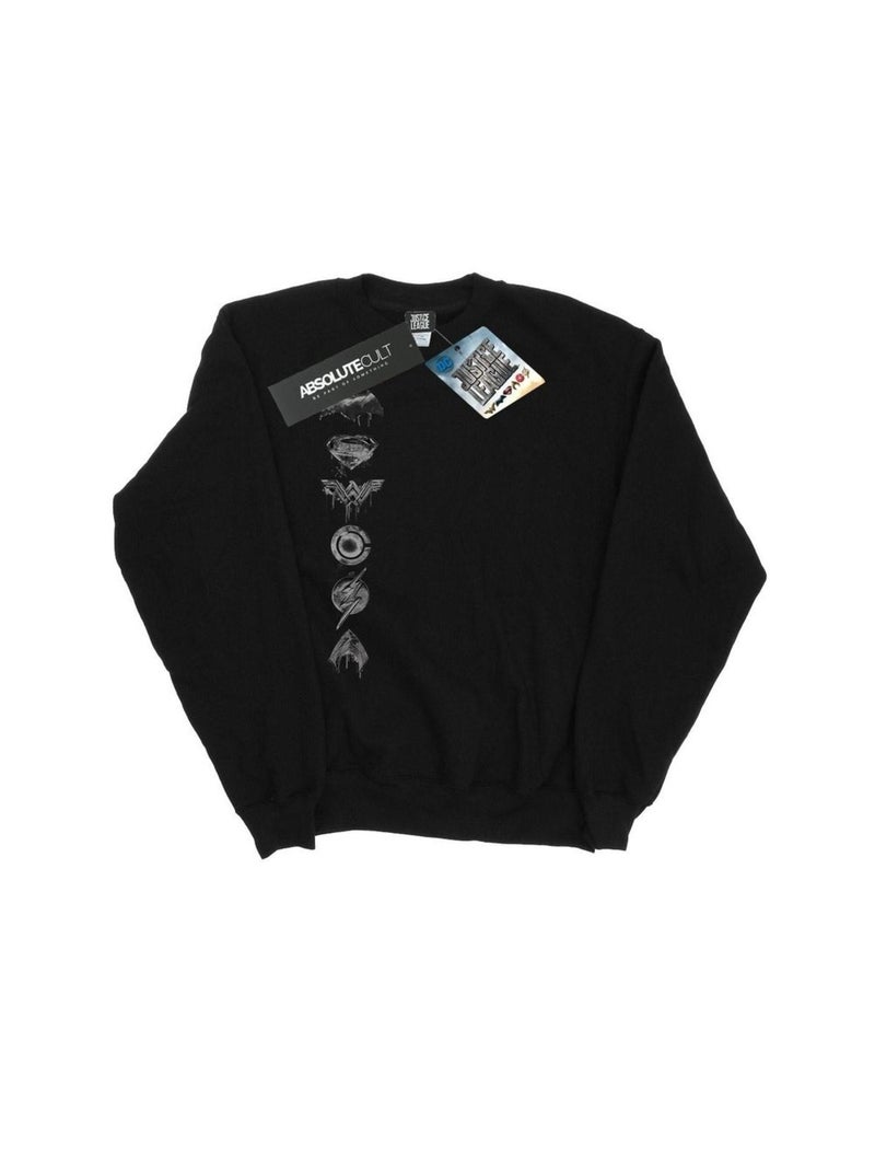 DC Comics - Sweat JUSTICE LEAGUE Noir - Kiabi