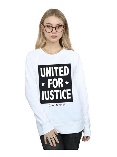 DC Comics - Sweat JUSTICE LEAGUE UNITED FOR JUSTICE - Kiabi