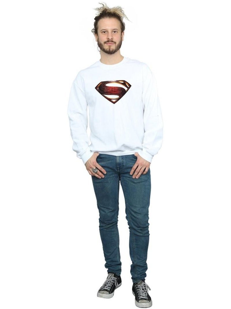 DC Comics - Sweat La Ligue des Justiciers Blanc - Kiabi