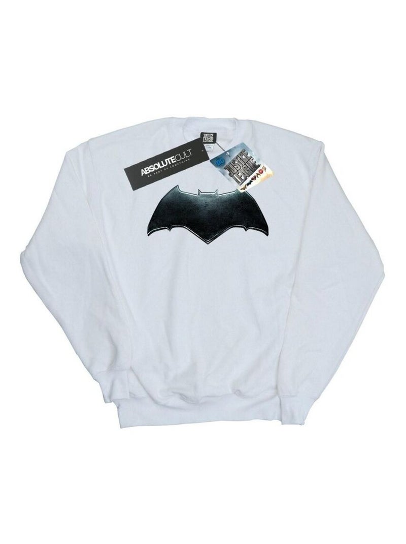 DC Comics - Sweat La Ligue des Justiciers Blanc - Kiabi