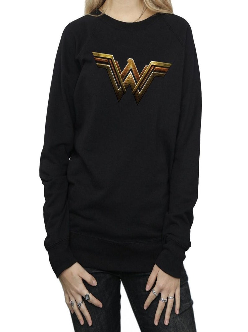 DC Comics - Sweat La Ligue des Justiciers Noir - Kiabi