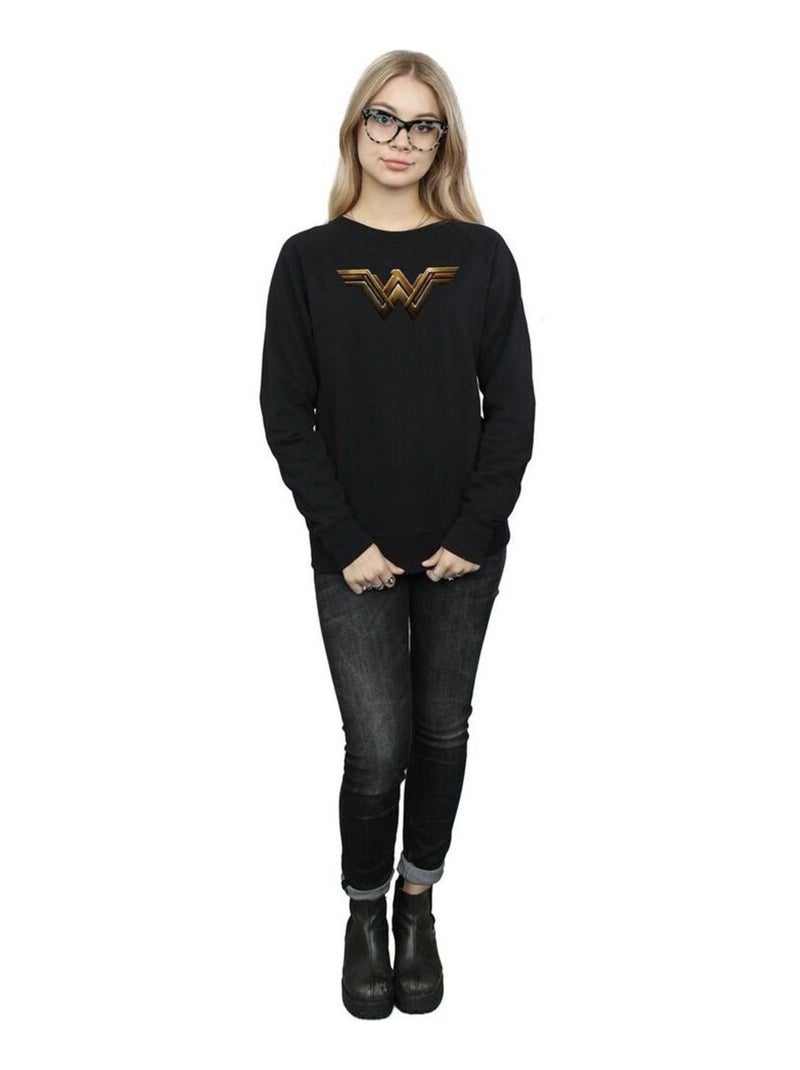 DC Comics - Sweat La Ligue des Justiciers Noir - Kiabi