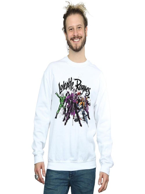 DC Comics - Sweat LOVEABLE ROGUES - Kiabi