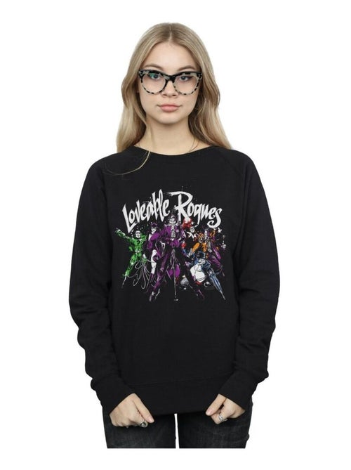 DC Comics - Sweat LOVEABLE ROGUES - Kiabi