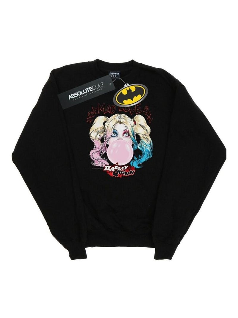 DC Comics - Sweat MAD LOVE Noir - Kiabi