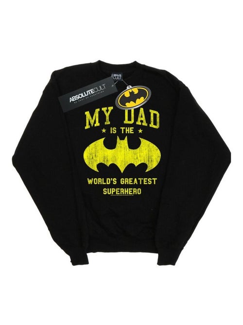 DC Comics - Sweat MY DAD IS BATMAN - Kiabi DC Comics - Sweat MY DAD IS BATMAN - Kiabi