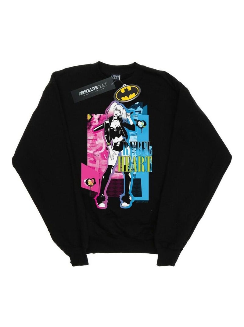 DC Comics - Sweat Noir - Kiabi