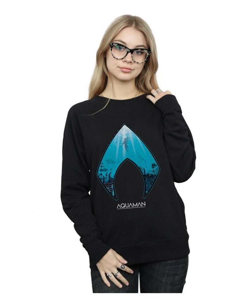 DC Comics - Sweat Noir - Kiabi