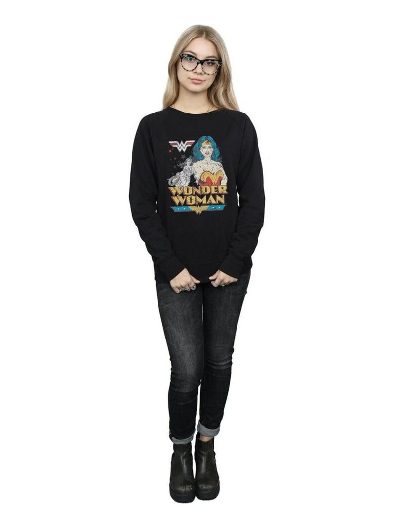 DC Comics - Sweat Noir - Kiabi