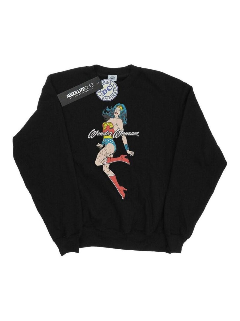 DC Comics - Sweat Noir - Kiabi