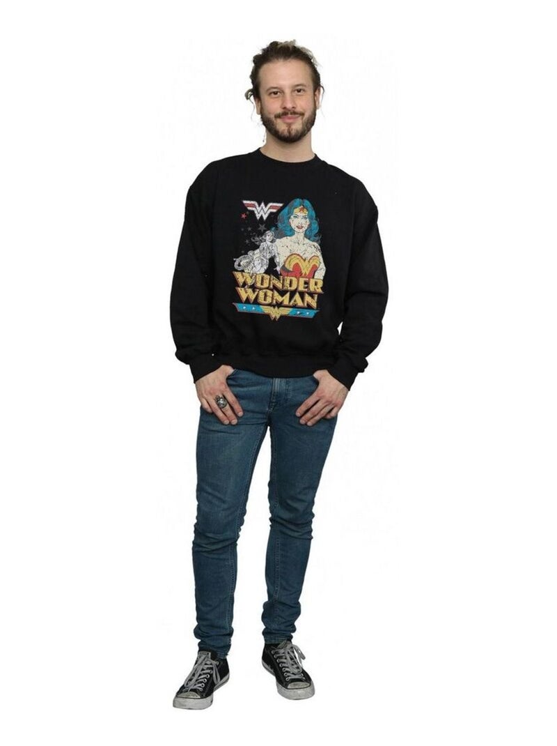 DC Comics - Sweat Noir - Kiabi