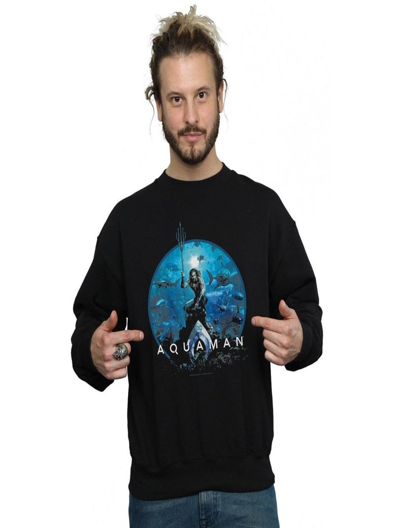 DC Comics - Sweat Noir - Kiabi