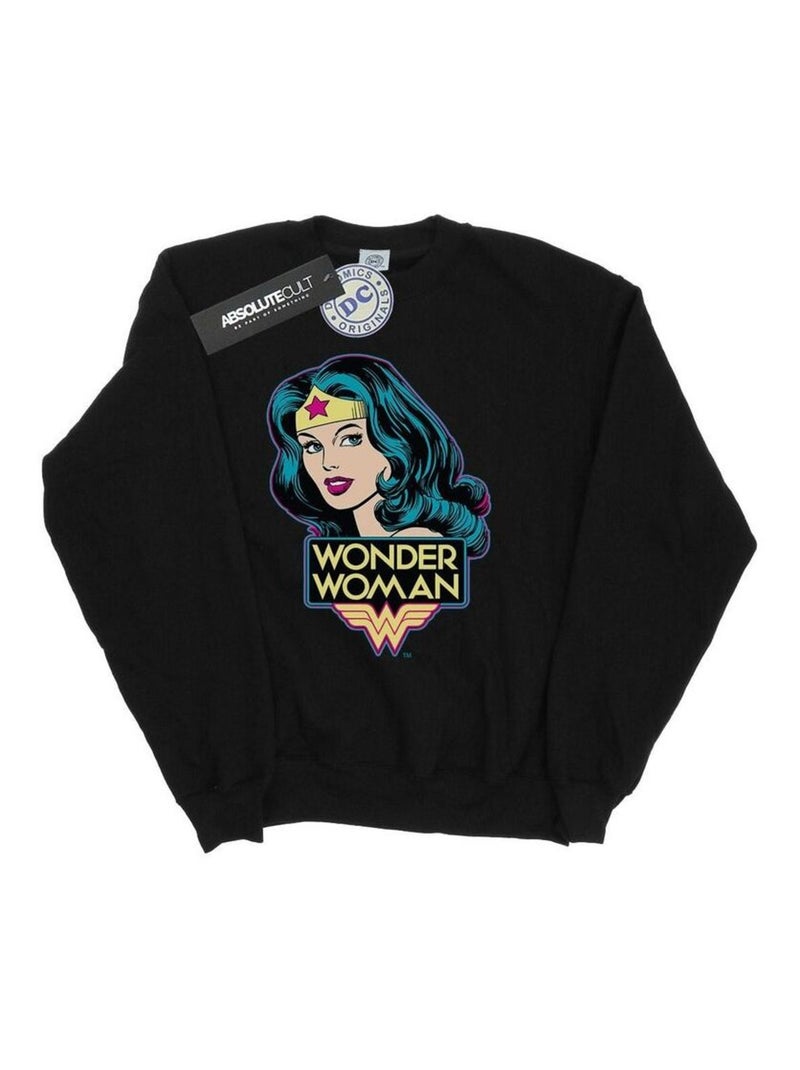 DC Comics - Sweat Noir - Kiabi
