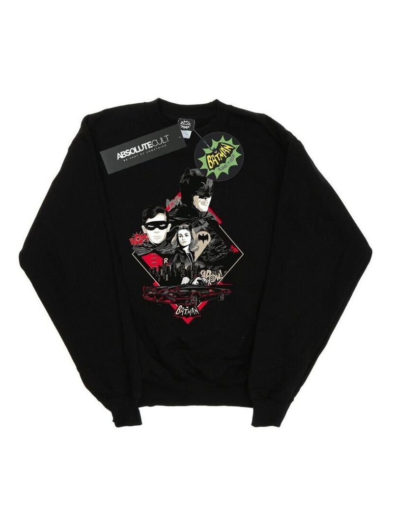 DC Comics - Sweat Noir - Kiabi