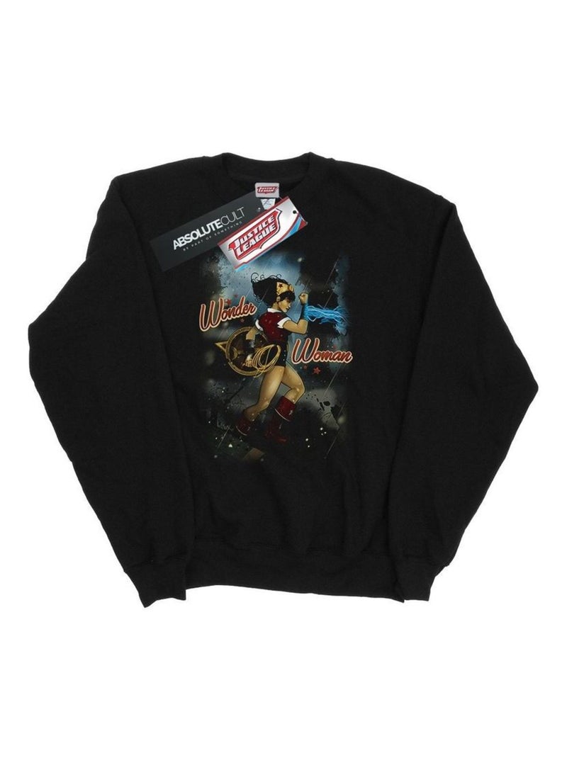 DC Comics - Sweat Noir - Kiabi