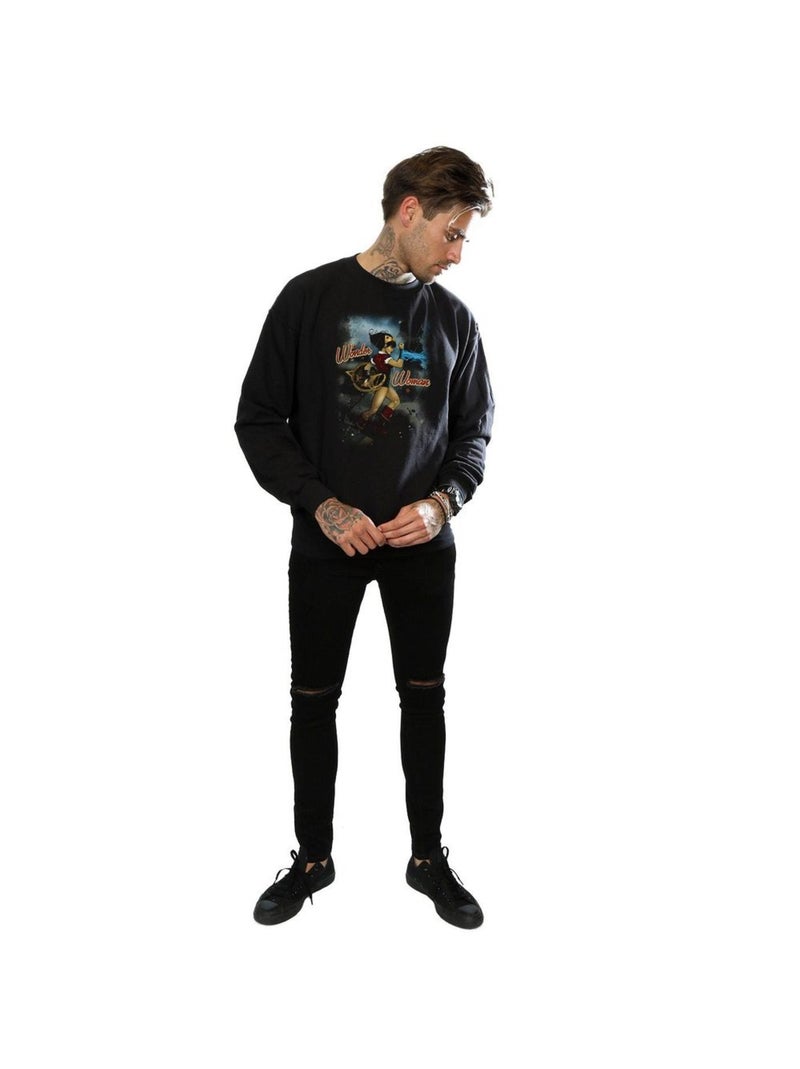DC Comics - Sweat Noir - Kiabi