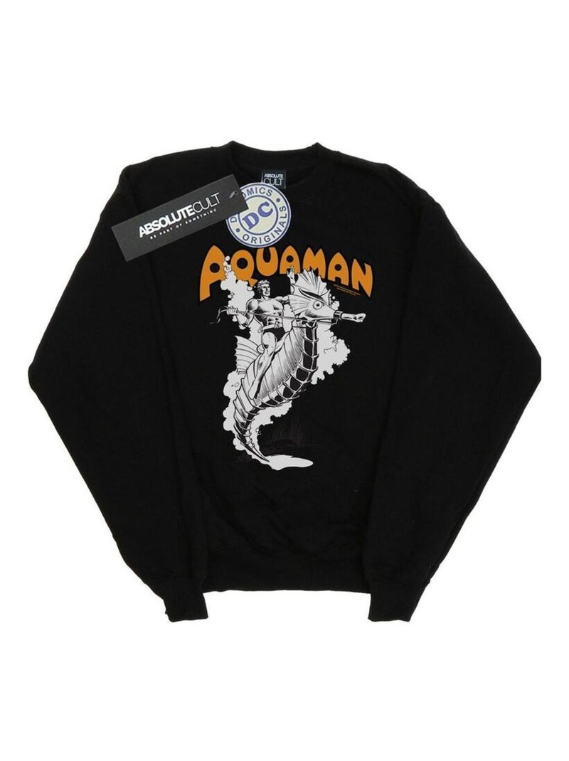DC Comics - Sweat Noir - Kiabi