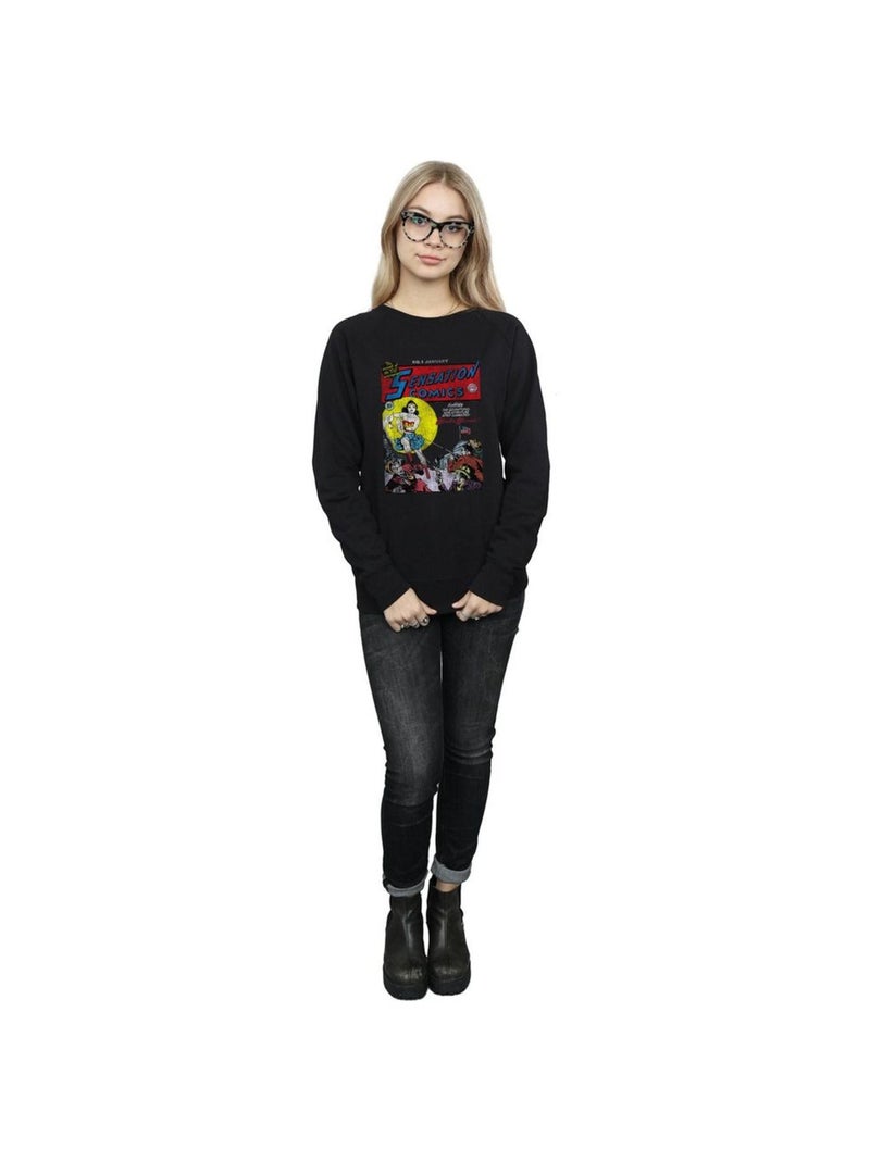 DC Comics - Sweat SENSATION ISSUE Noir - Kiabi