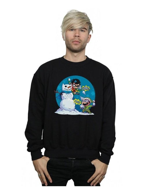 DC Comics - Sweat SUPER FRIENDS CHILLIN LIKE A VILLAIN - Kiabi