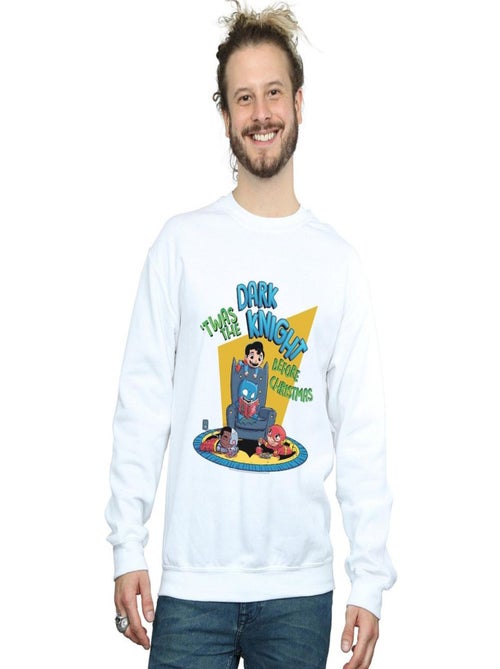 DC Comics - Sweat SUPER FRIENDS DARK KNIGHT BEFORE CHRISTMAS - Kiabi DC Comics - Sweat SUPER FRIENDS DARK KNIGHT BEFORE CHRISTMAS - Kiabi