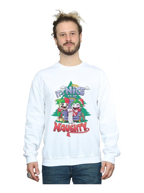 DC Comics - Sweat SUPER FRIENDS IT'S NICE TO BE NAUGHTY - Kiabi