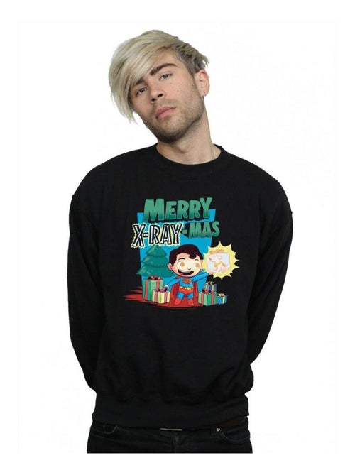 DC Comics - Sweat SUPER FRIENDS MERRY X-RAYMAS - Kiabi