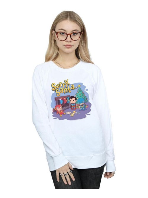 DC Comics - Sweat SUPER FRIENDS SORRY SANTA - Kiabi