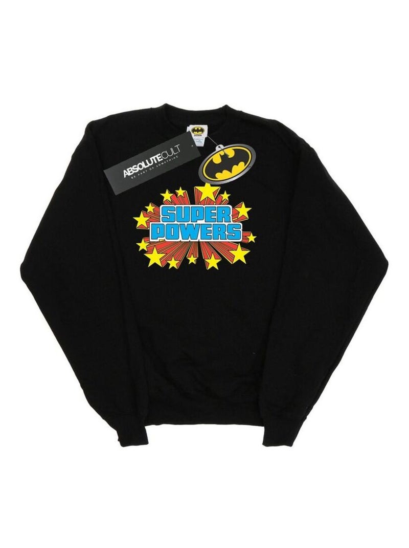 DC Comics - Sweat SUPER POWERS Noir - Kiabi