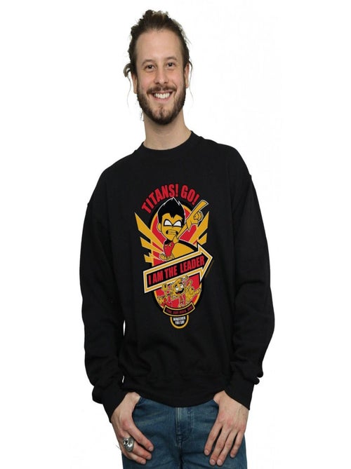 DC Comics - Sweat TEEN TITANS GO AM THE LEADER - Kiabi