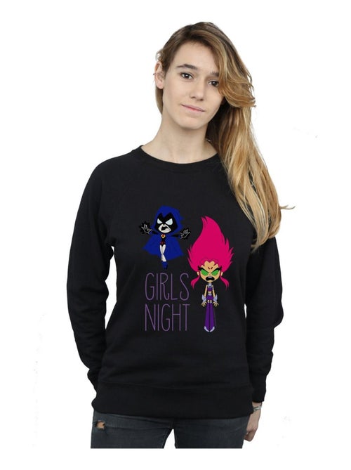 DC Comics - Sweat TEEN TITANS GO GIRLS NIGHT - Kiabi