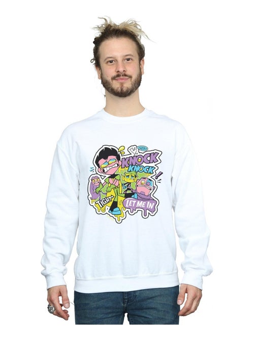 DC Comics - Sweat TEEN TITANS GO KNOCK KNOCK - Kiabi