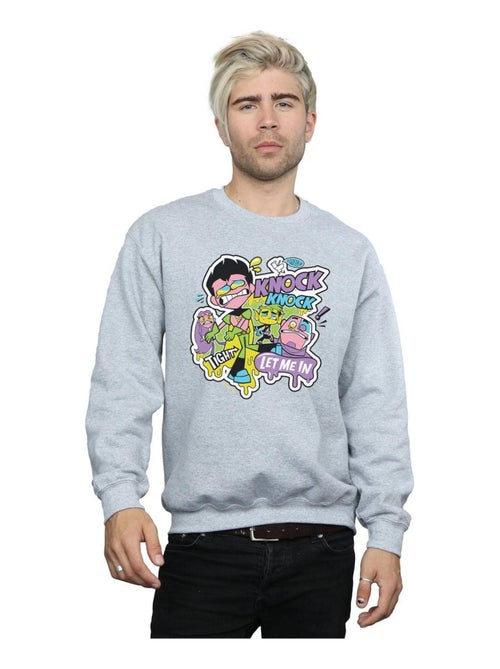 DC Comics - Sweat TEEN TITANS GO KNOCK KNOCK - Kiabi
