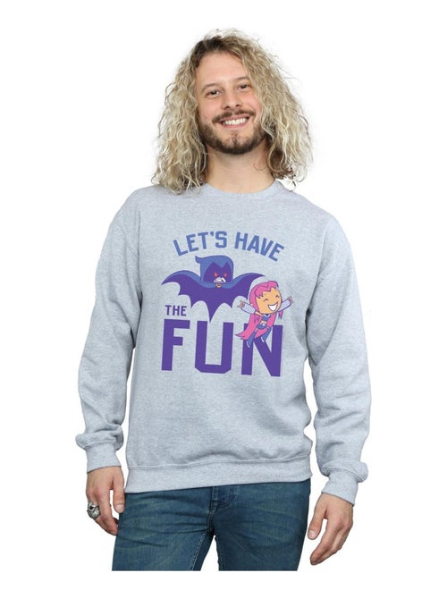 DC Comics - Sweat TEEN TITANS GO LET'S HAVE THE FUN - Kiabi