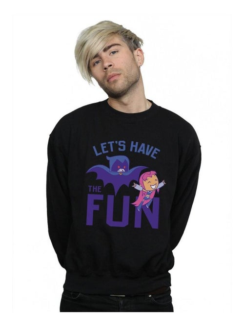 DC Comics - Sweat TEEN TITANS GO LET'S HAVE THE FUN - Kiabi