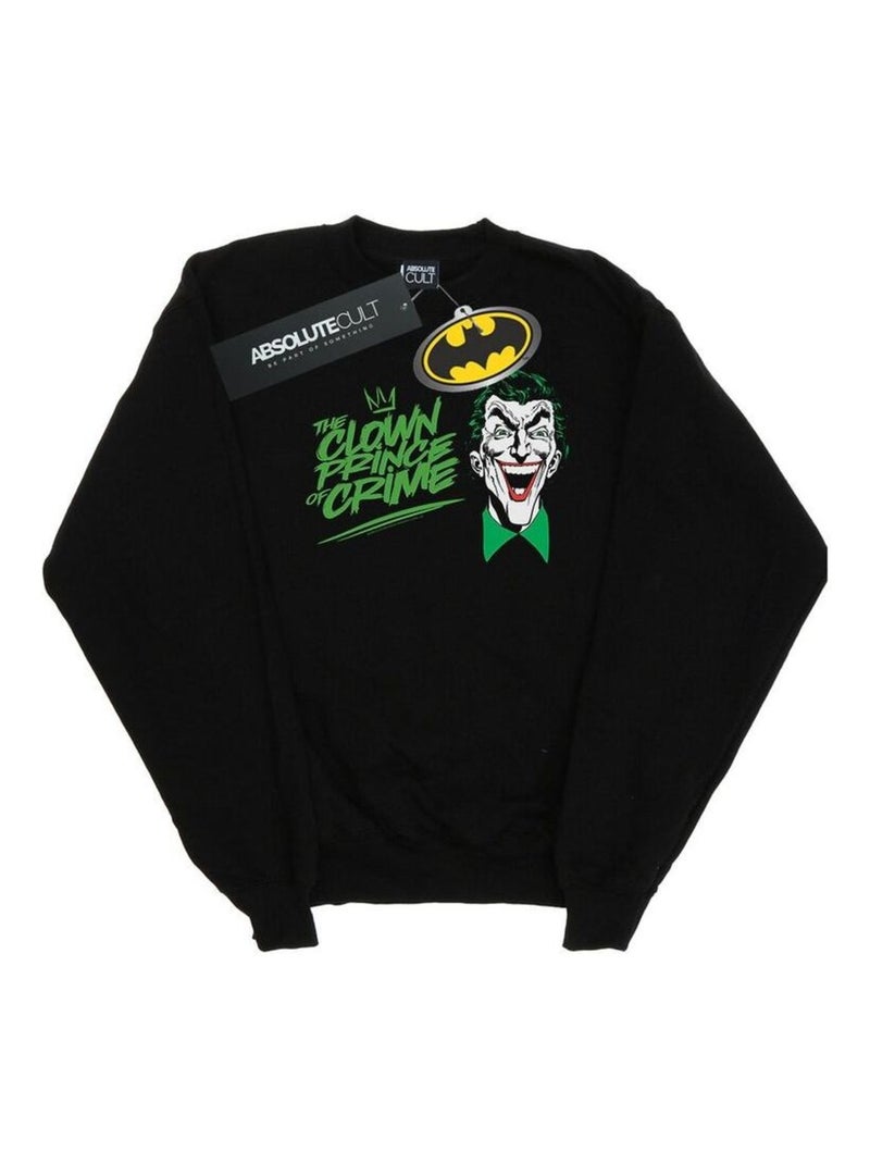 DC Comics - Sweat THE CLOWN PRINCE OF CRIME Noir - Kiabi