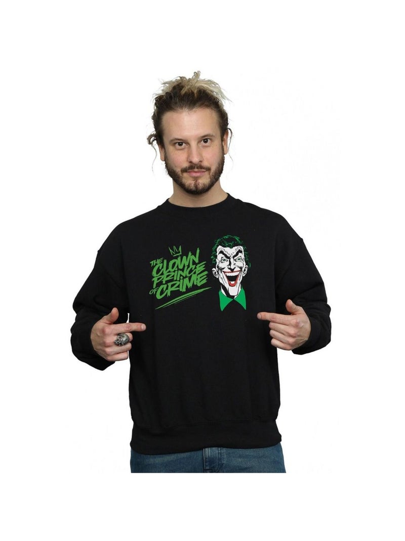 DC Comics - Sweat THE CLOWN PRINCE OF CRIME Noir - Kiabi