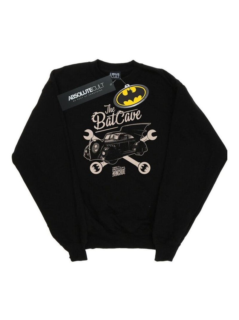 DC Comics - Sweat THE ORIGINAL MANCAVE Noir - Kiabi