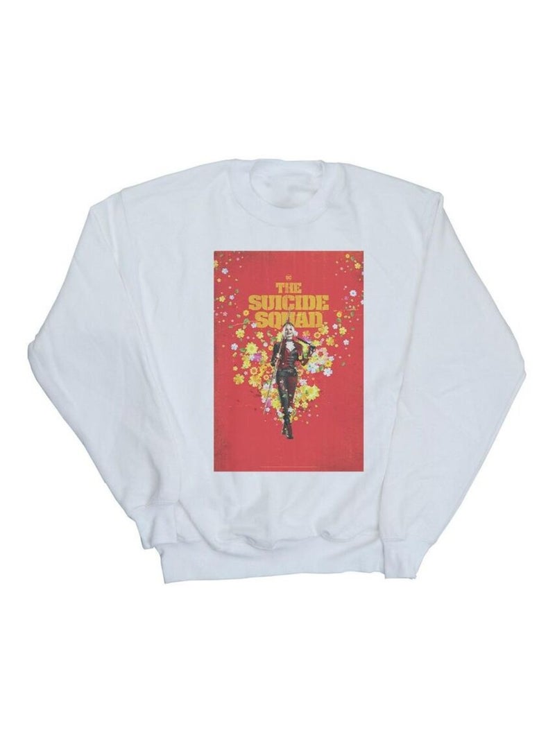 DC Comics - Sweat THE SUICIDE SQUAD Blanc - Kiabi
