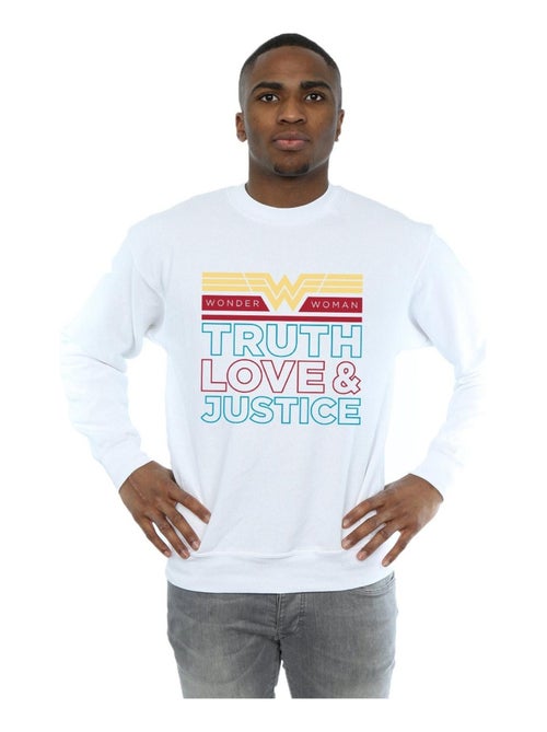 DC Comics - Sweat TRUTH AND JUSTICE - Kiabi
