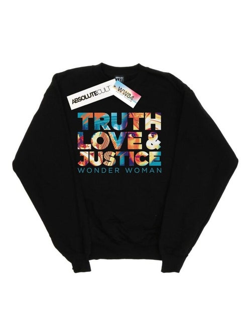 DC Comics - Sweat TRUTH LOVE JUSTICE - Kiabi