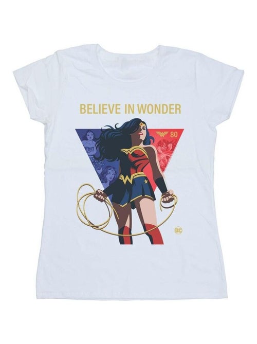 DC Comics - T-shirt 80TH ANNIVERSARY BELIEVE IN WONDER - Kiabi DC Comics - T-shirt 80TH ANNIVERSARY BELIEVE IN WONDER - Kiabi