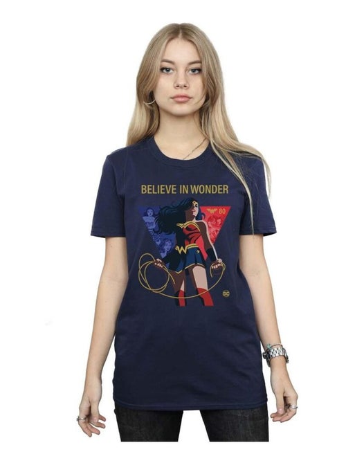 DC Comics - T-shirt 80TH ANNIVERSARY BELIEVE IN WONDER - Kiabi