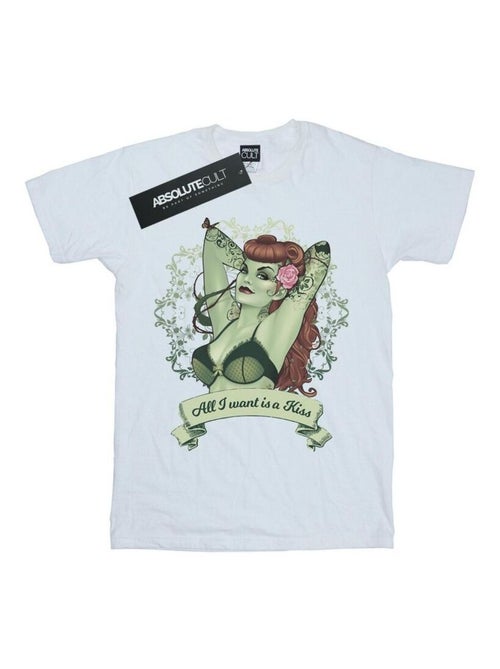 DC Comics - T-shirt ALL WANT IS A KISS - Kiabi DC Comics - T-shirt ALL WANT IS A KISS - Kiabi